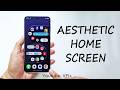 CUSTOM FOR FREE - Aesthetic Samsung Home Screen