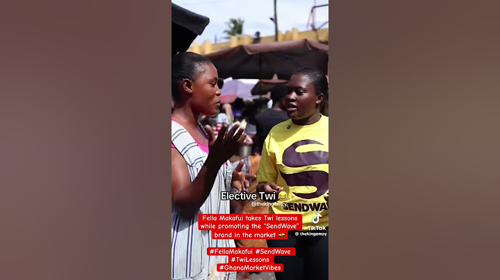 Fella Makafui takes twi lessons while promoting “SendWave” in the market #ghanaentertainment