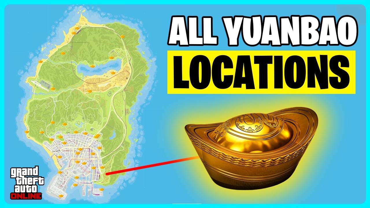 All YUANBAO Locations In GTA Online 2026 YouTube 