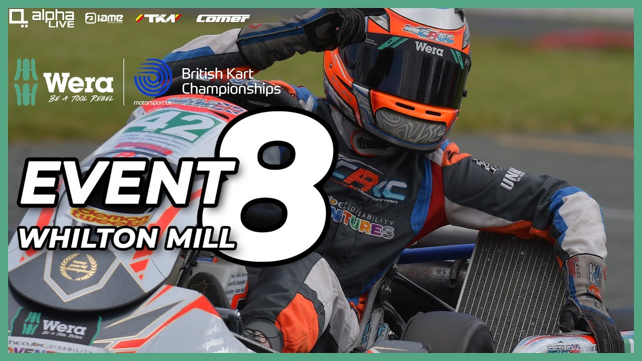 LIVE | Wera Tools British Kart Championships | Whilton Mill | Event 8