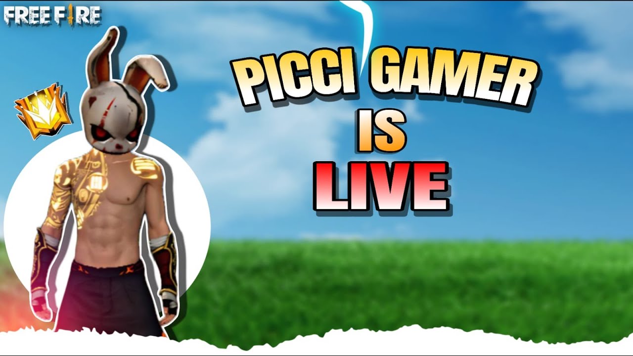 FREE FIRE CS GAMEPLAY ! PICCI GAMER IS LIVE  ! GARENA FREE FIRE !!!!!!