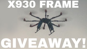 GIVEAWAY - HobbyKing X930 Octocopter Frame