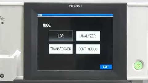 LCR Meter IM3533 measurement methods Mutual inductance measurement   Hioki E E  Corporation 480p, h2