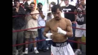 Manny Pacquiao Workout in his prime - esnews boxing