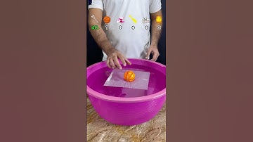 TRY TO GUESS HOW MANY TISSUE PAPER IT TOOKS! WHAT HAPPEND NEXT? #water #waterexperiment #asmr