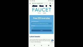 Earn free horizen ZEN on this faucet easy and quick with proofs of payment   YouTube