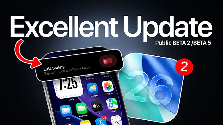 iOS 26 Public Beta 2 Released - Excellent Update! 