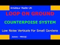 Loop On Ground Counterpoise - Low noise verticals for small urban locations