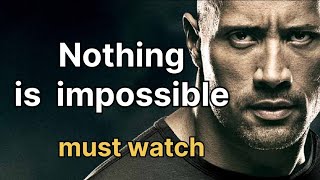 Nothing is Impossible | Best Powerful Motivational video By Billionaire identity 