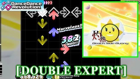 [High-HS] 【DDR 2014】 灼熱Beach Side Bunny / DJ Mass MAD Izm* [DOUBLE EXPERT] 譜面確認+Clap