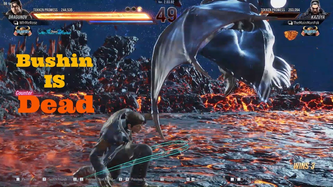 Bushin This is how Bushin Rank Looks like in Tekken 8 - YouTube