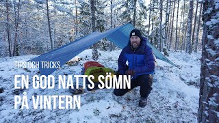 En god natts sömn på vintern - Tips & tricks