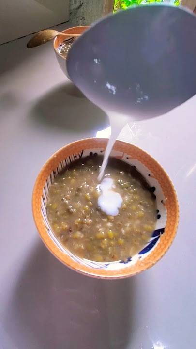 burjo (bubur kacang hijau) 🤤 #burjo#kacanghijau#sweet#food#buburkacangijo#favourite#delicious#like