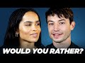 The Cast of "Fantastic Beasts: The Crimes of Grindelwald" Play "Would You Rather?"