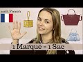 Je choisis un seul sac par marque de luxe franaises   manon amelie