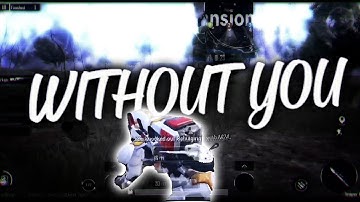 JONY, HammAli & Navai - Without You 😔🥀 | BEST EDITED BGMI MONTAGE
