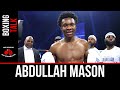 Boxing talk an interview with abdullah mason