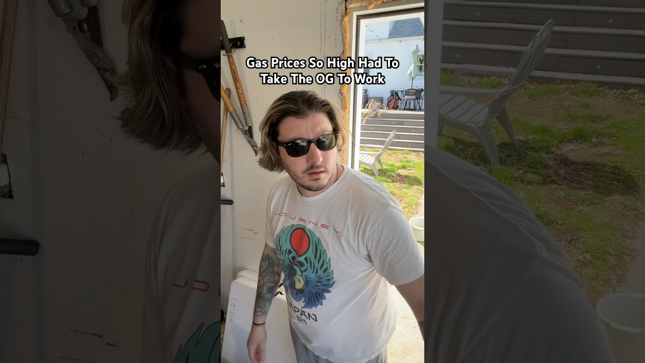 Gas Prices So High Had To Take The OG To Work