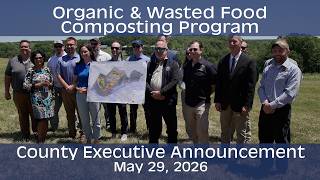 County Executive Announcement:  Organic & Wasted Food Composting Program