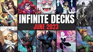 6 DECKS that took me to INFINITE this season [June 2023 - Marvel Snap]