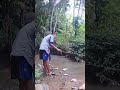 bocil mancing disungai kecil #shorts