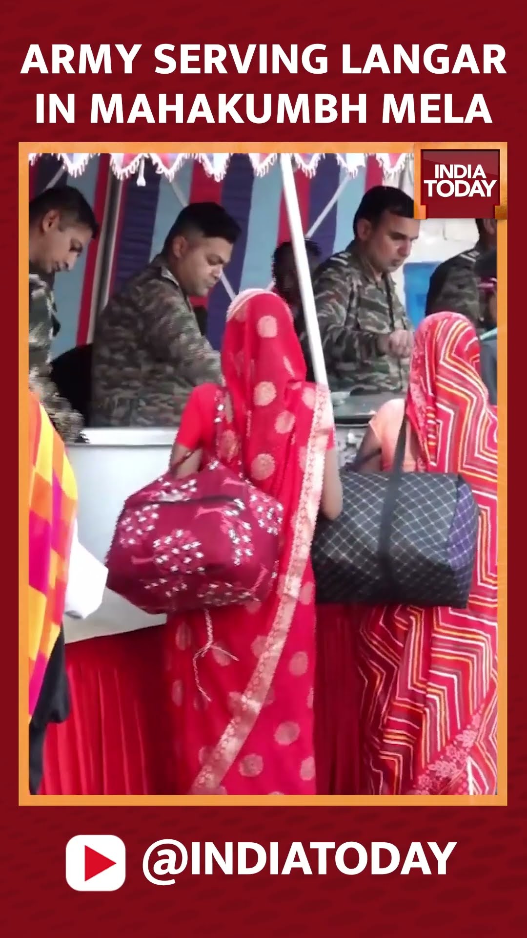 Prayagraj: Fort Army Serving Langar In Mahakumbh Mela | India Today