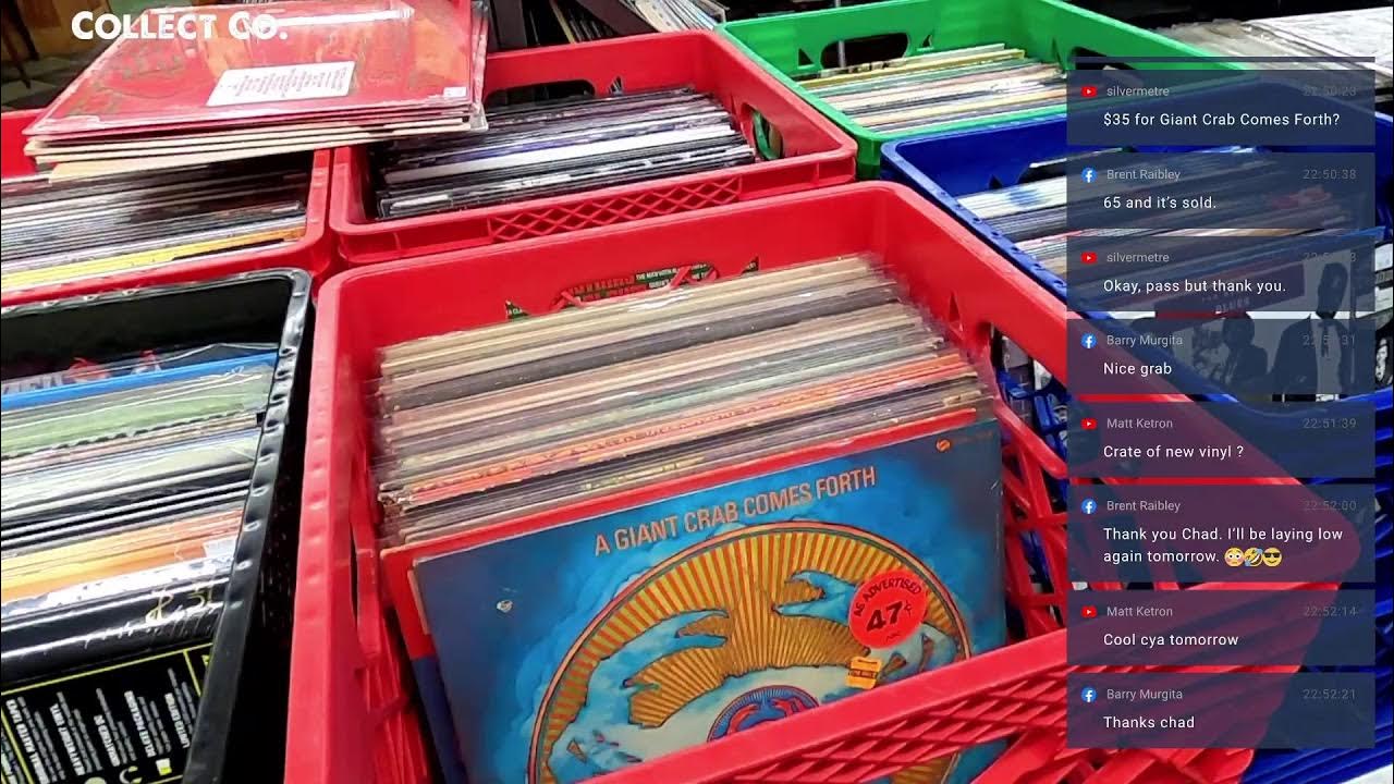 LIVE YouTube Record Sale (Monday, 10/24/22) YouTube