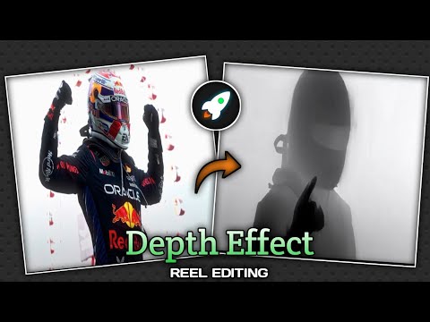 Instagram Trending DEPTH Effect Reels Editing | Depth Effect Reels Tutorial InTracked Motion