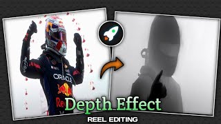 Instagram Trending DEPTH Effect Reels Editing | Depth Effect Reels Tutorial InTracked Motion