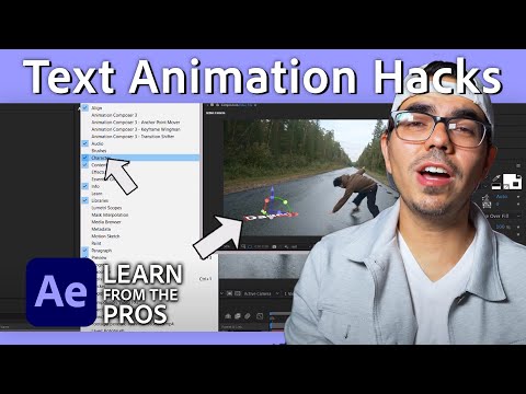 How to use 3D Camera Tracking for Text Animation | After Effects Tutorial with C.M de la Vega