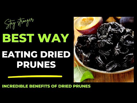 🔸Best Method Eating "Dried Prunes" For Optimum Benefits ❤ Incredible Benefits of Prunes Dried 🍑