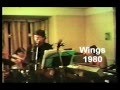 Paul McCartney Wings With A Little Luck Tour Rehearsal 1980 mp3