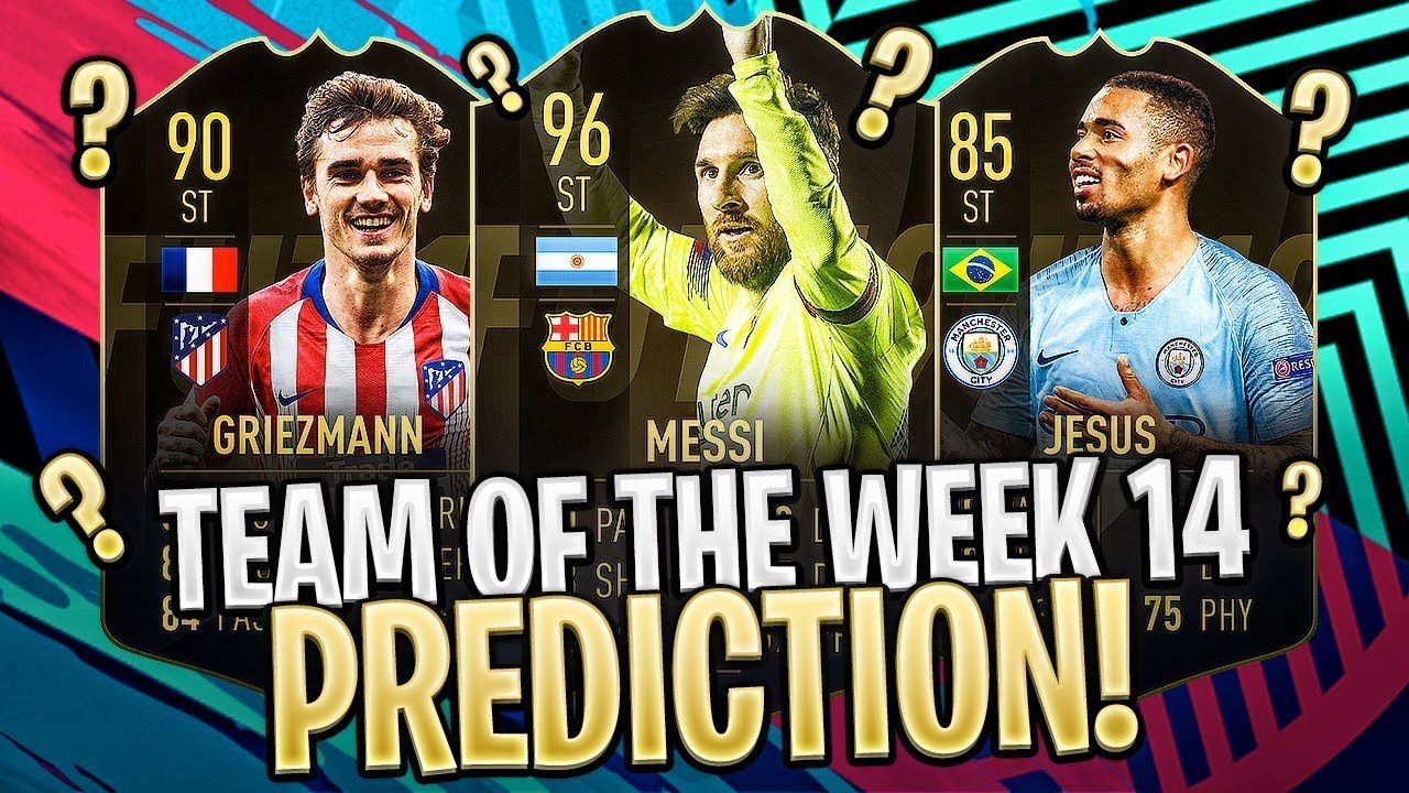 TEAM OF THE WEEK 14 AGGREGATE PREDICTIONS! FIFA 19 Ultimate Team