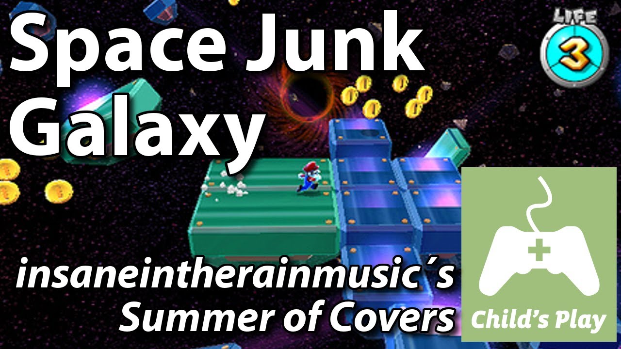 Space Junk Galaxy Super Mario Galaxy Piano Cover YouTube