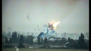 The 43rd Paris Air Show - Paris-le Bourget , 1999.06.12. - Sukhoi Su-30MK Crash, www.aerosport.hu