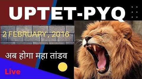 COMPLETE MATHS PYQ ||2 FEBRUARY,2016 ||uptet previous year paper
