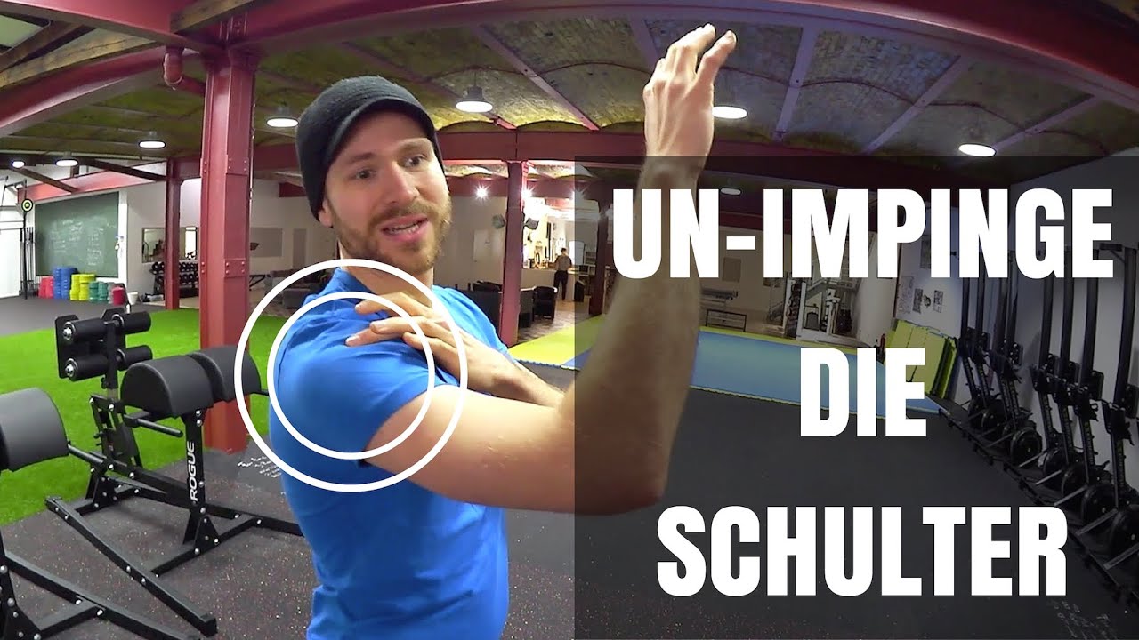 Un-Impinge die Schulter - 3 Haltungsfixes!