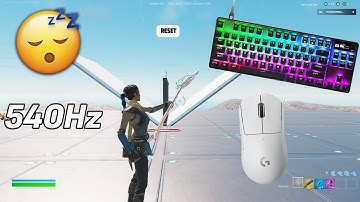 Steelseries Apex Pro TKL ASMR 😴1v1 BuildFights 🏆 Satisfying Keyboard Fortnite 360 FPS 4K