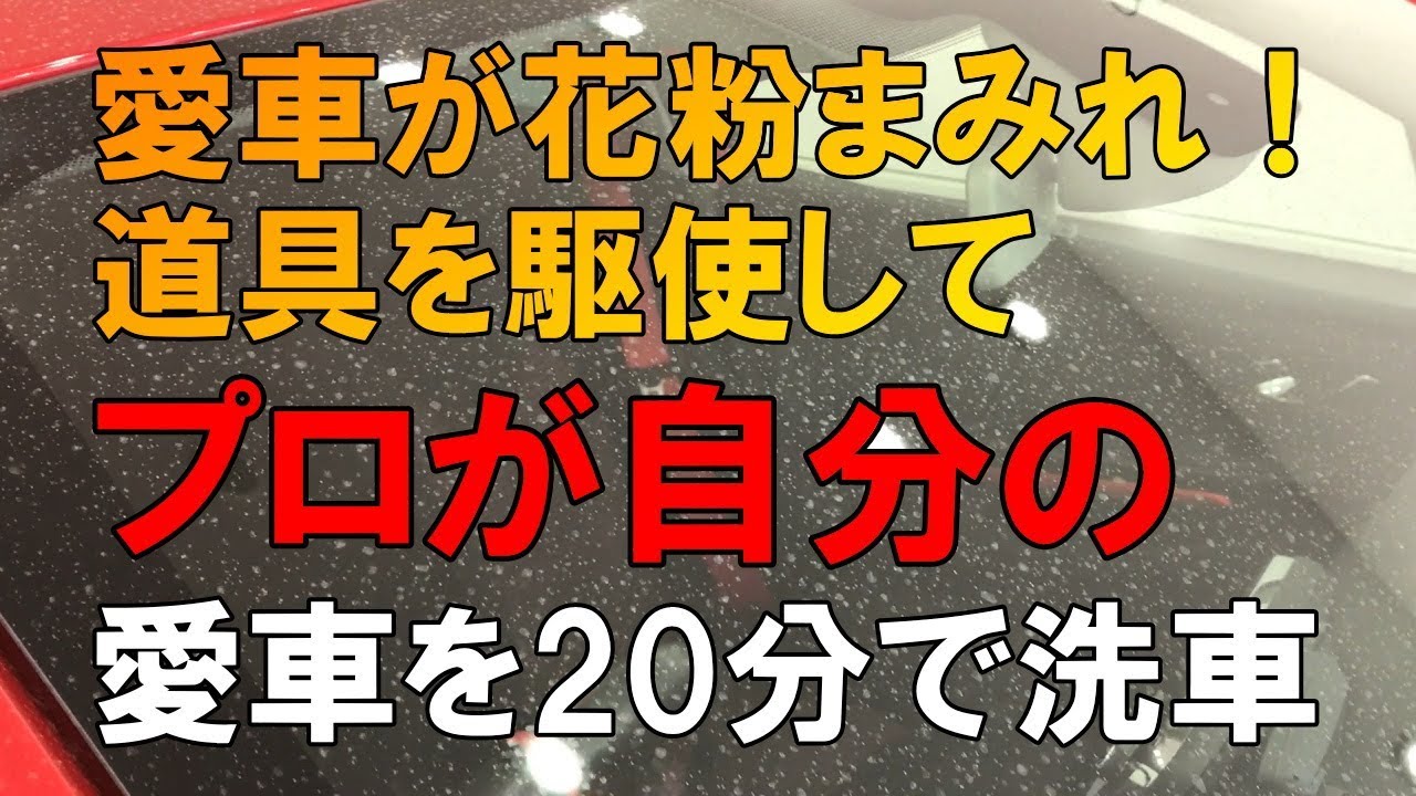 花粉が降った朝の分簡単洗車 プロが教える正しい洗車方法 洗車のコツ 仕方 Vol 17 Youtube 花粉が降った朝の分簡単洗車 プロが教える正しい洗車方法 洗車のコツ 仕方 Vol 17 Youtube