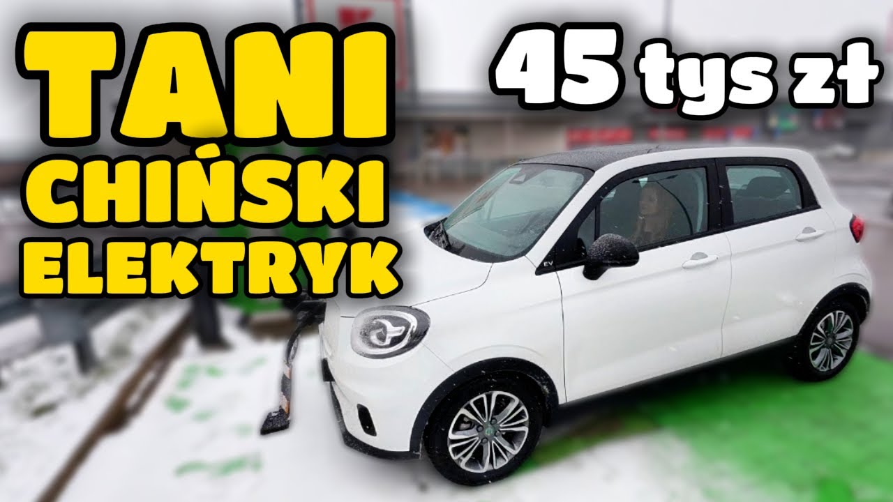 Leapmotor T03 kontra mróz – pierwsza jazda i od razu 400 km!