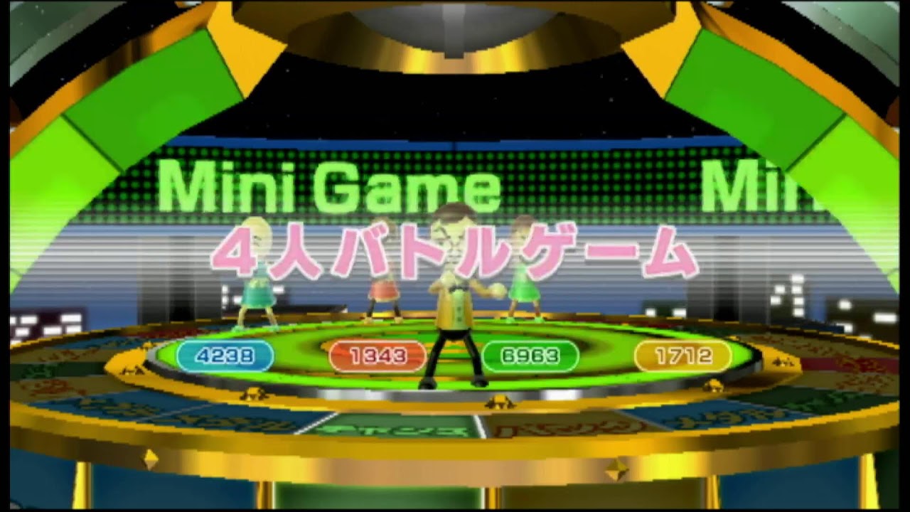 Wii party ソロ　スゴロク&ルーレット編