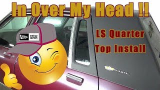 Vinyl Top Replacement Box Chevy Caprice / How To Replace LS Brougham Quarter Top with Canvas Cloth