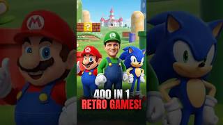 Retro Games 400 in 1 Media #viral #tech #shorts