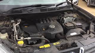 Nissan Qashqai 1.5 Diesel engine noise