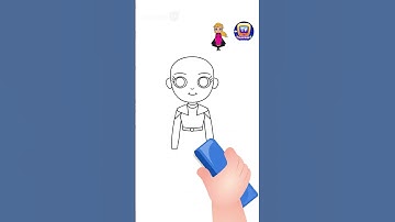 How to Draw Anna #Shorts #drawingtutorial #drawingforkids #chuchutv #drawingshorts