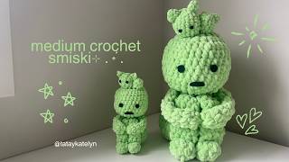 crochet smiski tutorial - medium
