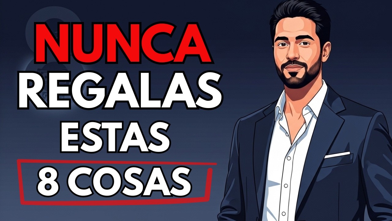 NUNCA REGALAS ESTAS 8 COSAS A NADIE, O SEGUIRÁS SIENDO POBRE | ESTOICISMO