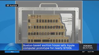Jobs' Apple-1 computer prototype auctioned for nearly $700K
