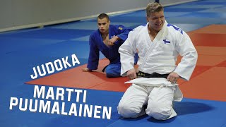 Judoka Martti Puumalainen & valmentaja Rok Draksic