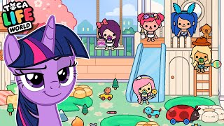 AS PÔNEIS VIRARAM BEBÊS NOVAMENTE (Toca Life World) ‹ Luli Rarity › screenshot 5